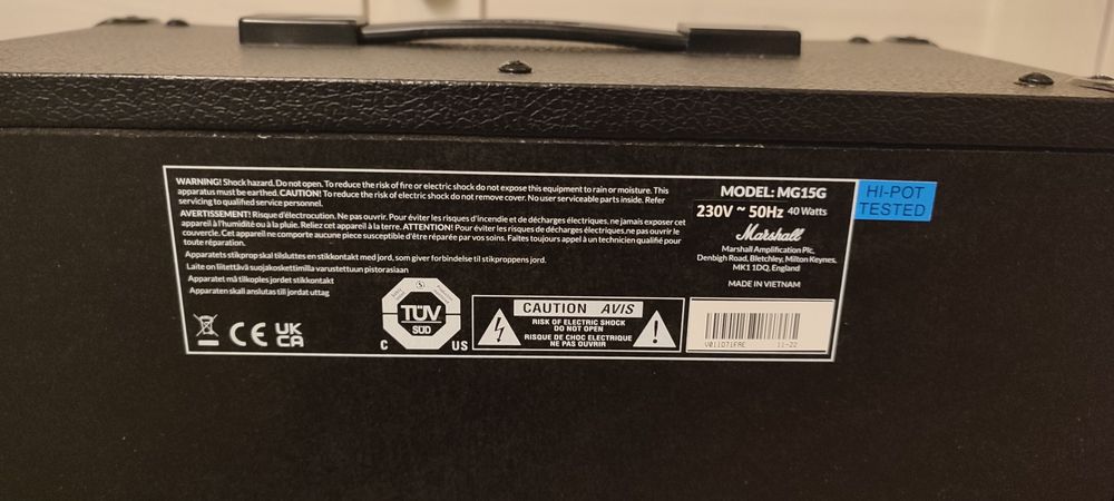 Wzmacniacz Marshall MG15