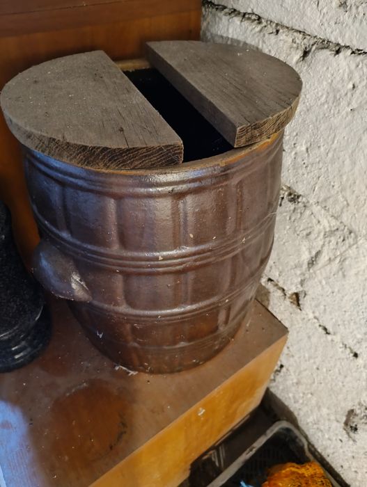 Garnek kamionkowy do kiszenia kapusty 20l