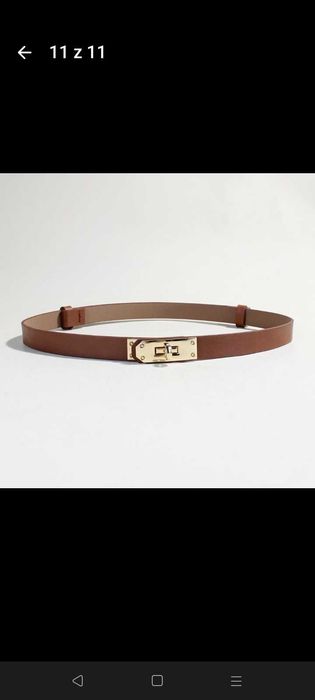 Pas Hermes damski elegancki paski akcesoria damska