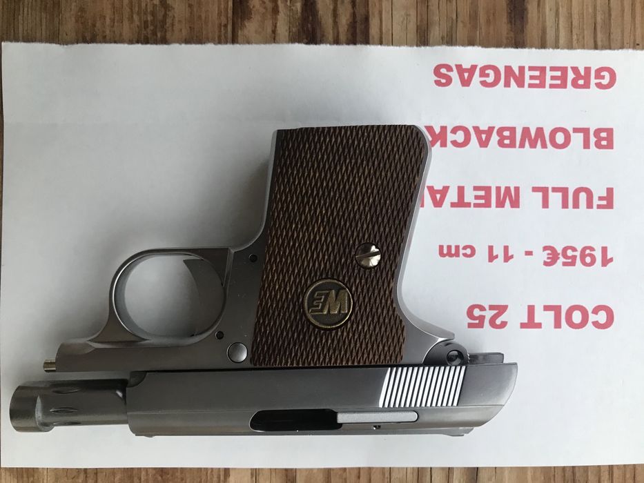 Pistola Airsoft de greengas Colt 25 - Glock 19 - Glock 18C