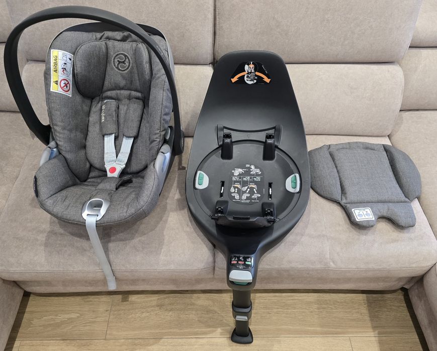 Nosidełko cybex cloud Z i-size plus wraz z bazą obrotową 360°