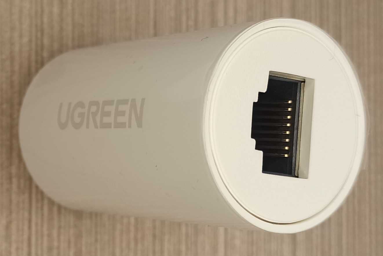 Захисний Ethernet-адаптер проти грози Ugreen RJ45 грозозахист (NW116)