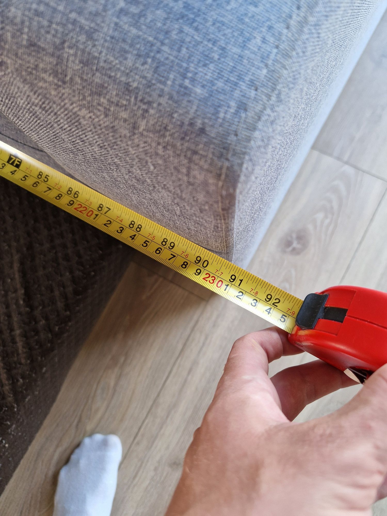 Narożnik szary jak ikea