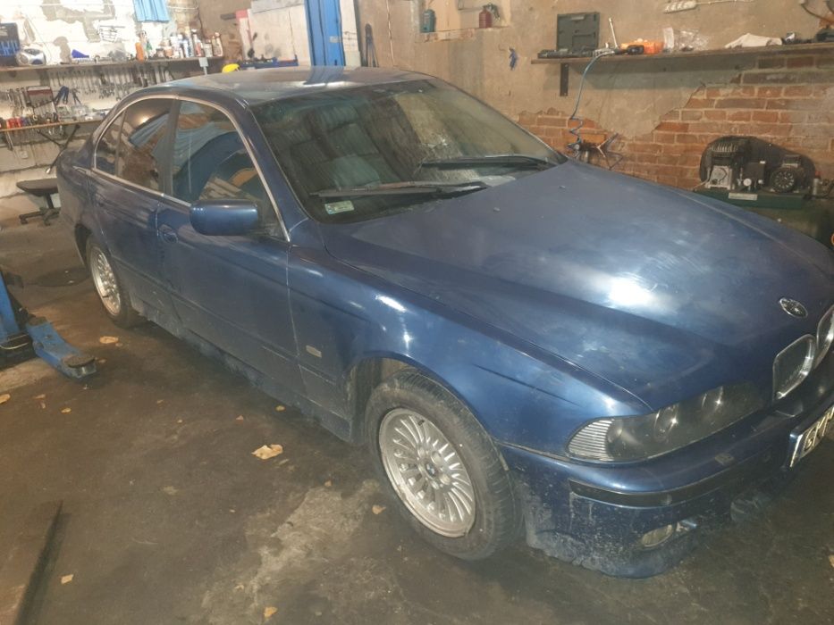 Części BMW E39 530d 3.0d M57 193KM Cała na części Topasblau