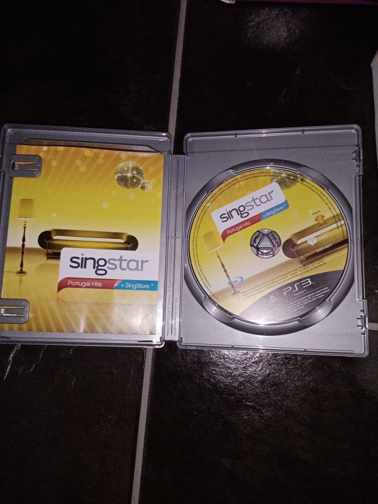 Singstar PS3 como novo. Pouco uso