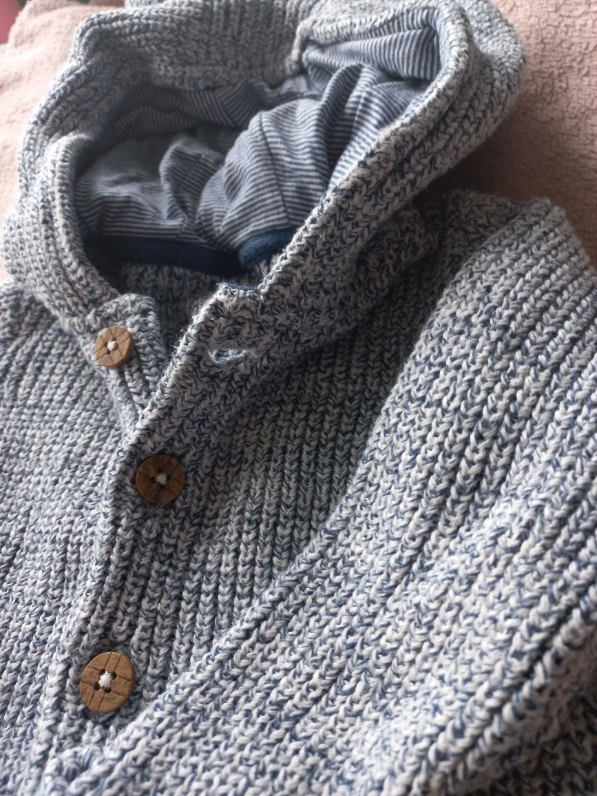 Sweterek bluza kurteczka 68 74 tanio