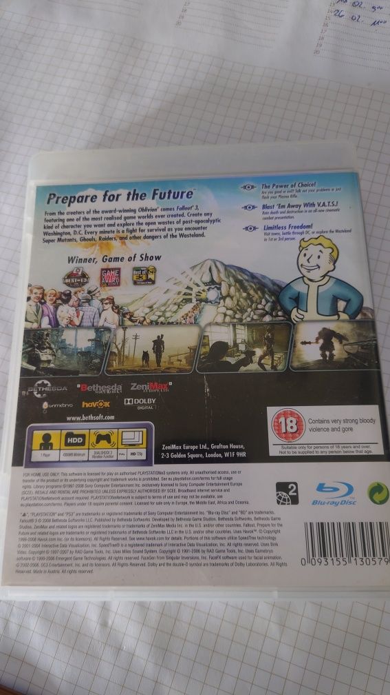 Fall Out 3 na PS3