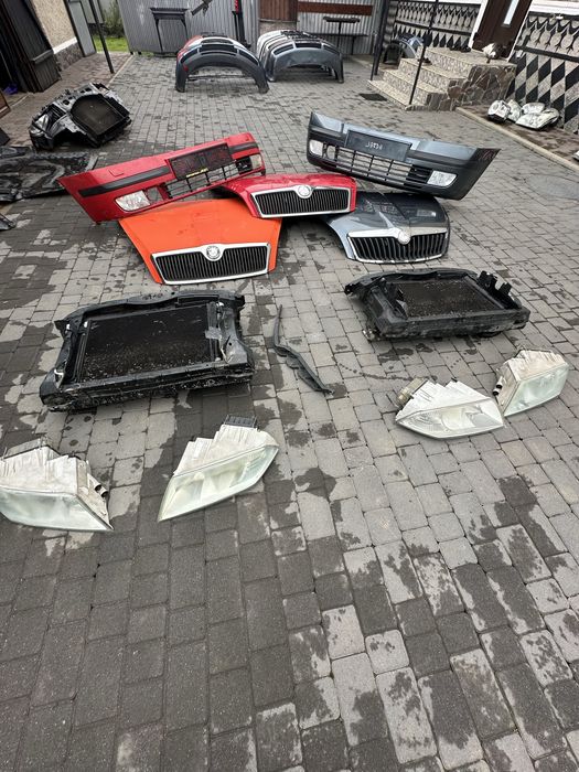 Капот Бампер Морда Оkтавія А-5 Octavia A-5