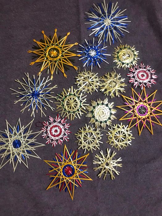 Унікальні новорічні прикраси з сіна!