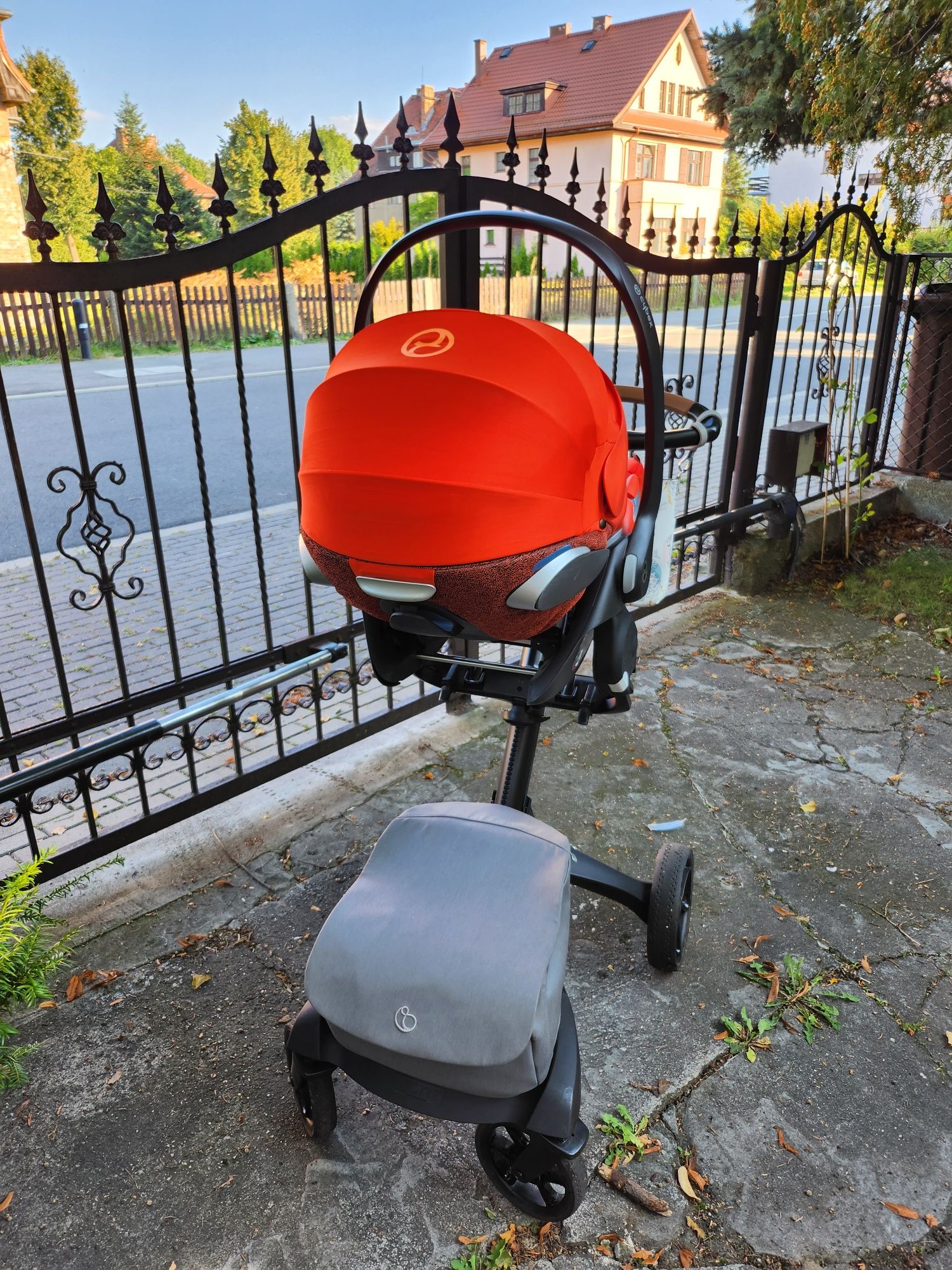 Stokke Xplory X Modern Grey gondola spacerówka fotelik Cybex okazja!!!