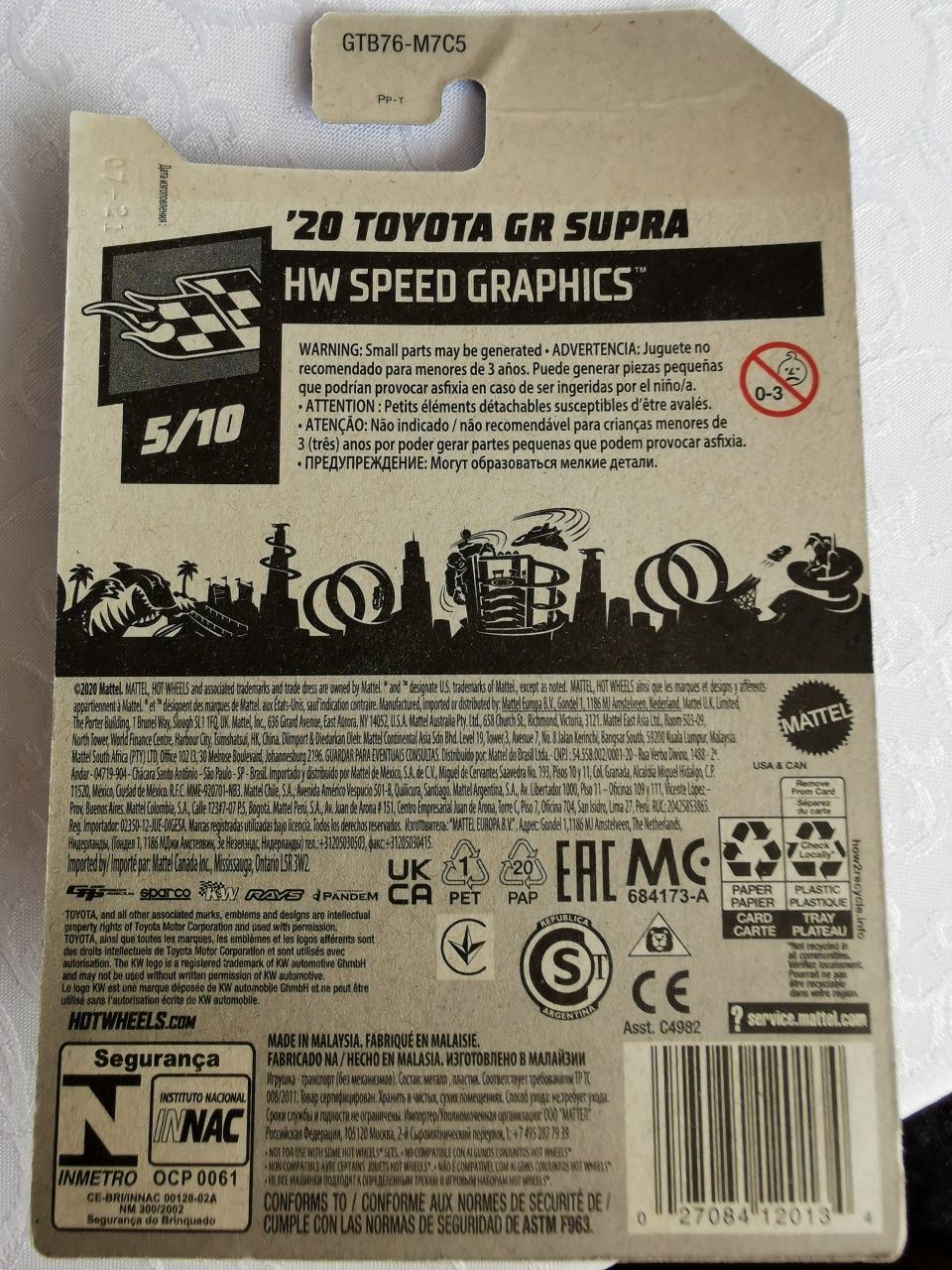 Hot Wheels 20 Toyota GR Supra 178/250