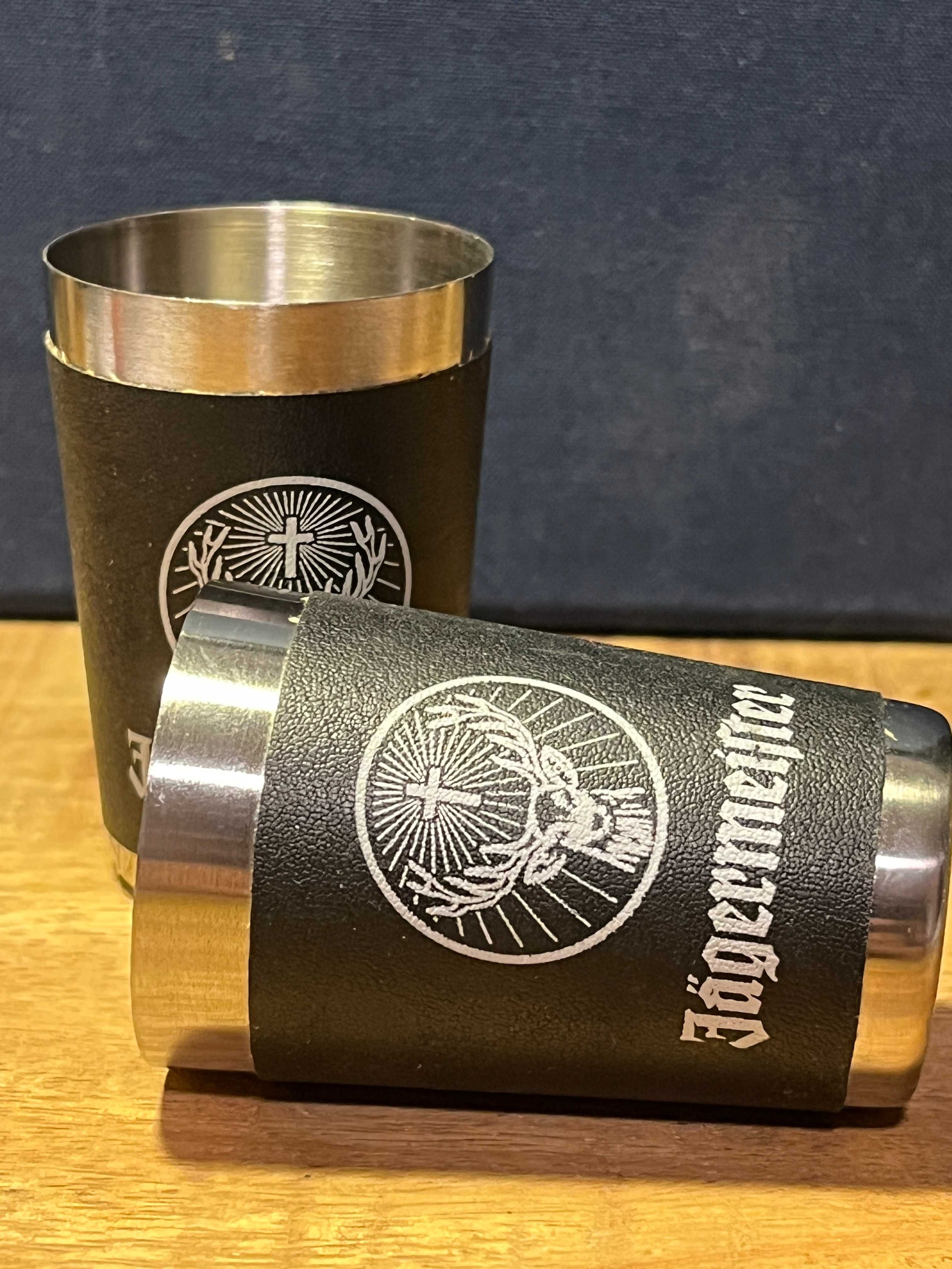 Стопка Чарка Егерьмайстер Jägermeister 2 шт. в 1 лоте Раритет Рюмка