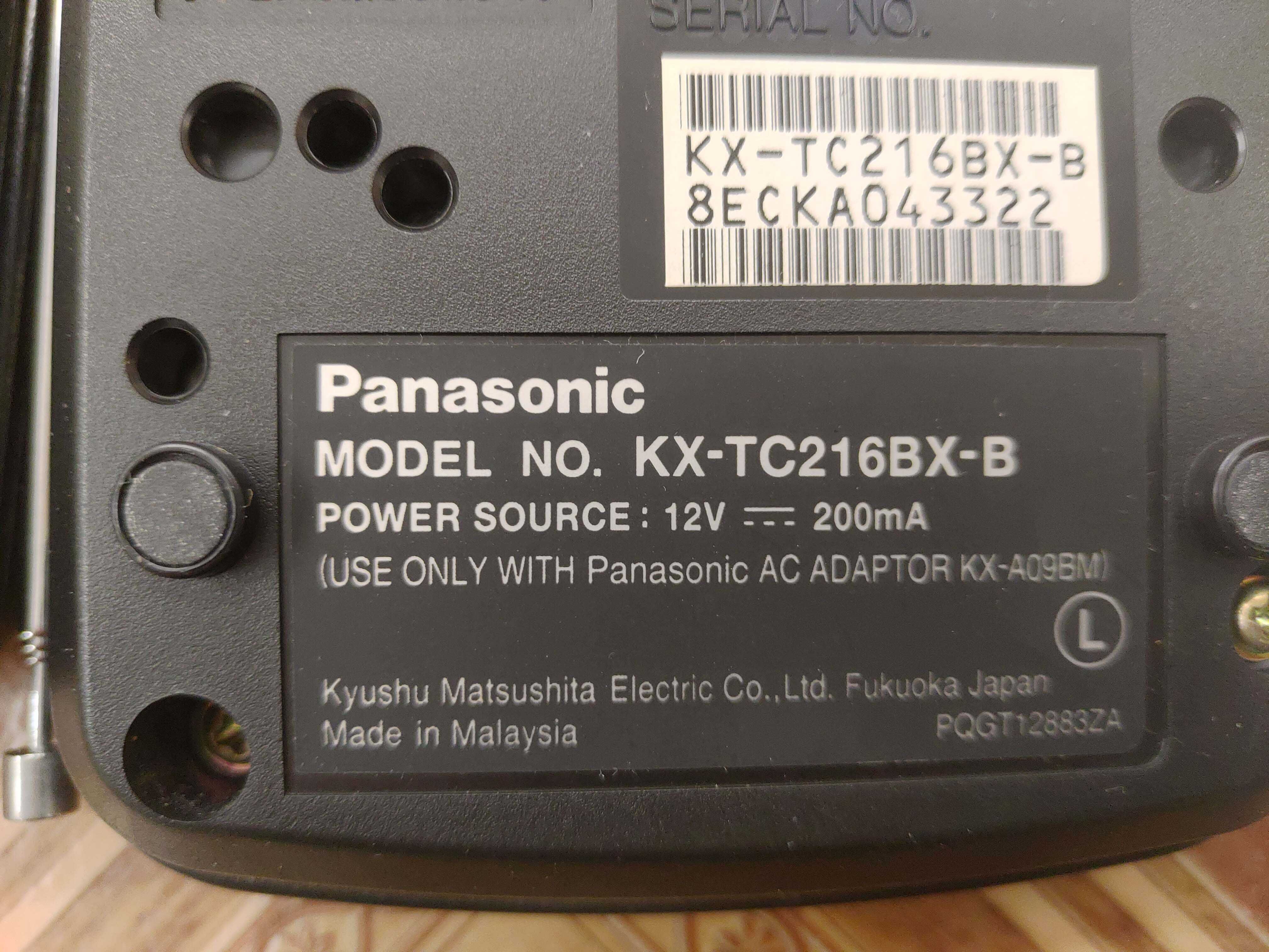 Радиотелефон Panasonic KX-TC216BX-B