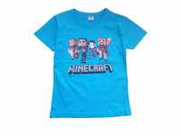 Minecraft nowa koszulka chłopięca 110 cm