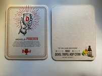 Bases para copos - Duvel Tripel Hop Citra - Hemels Proeven - Cerveja