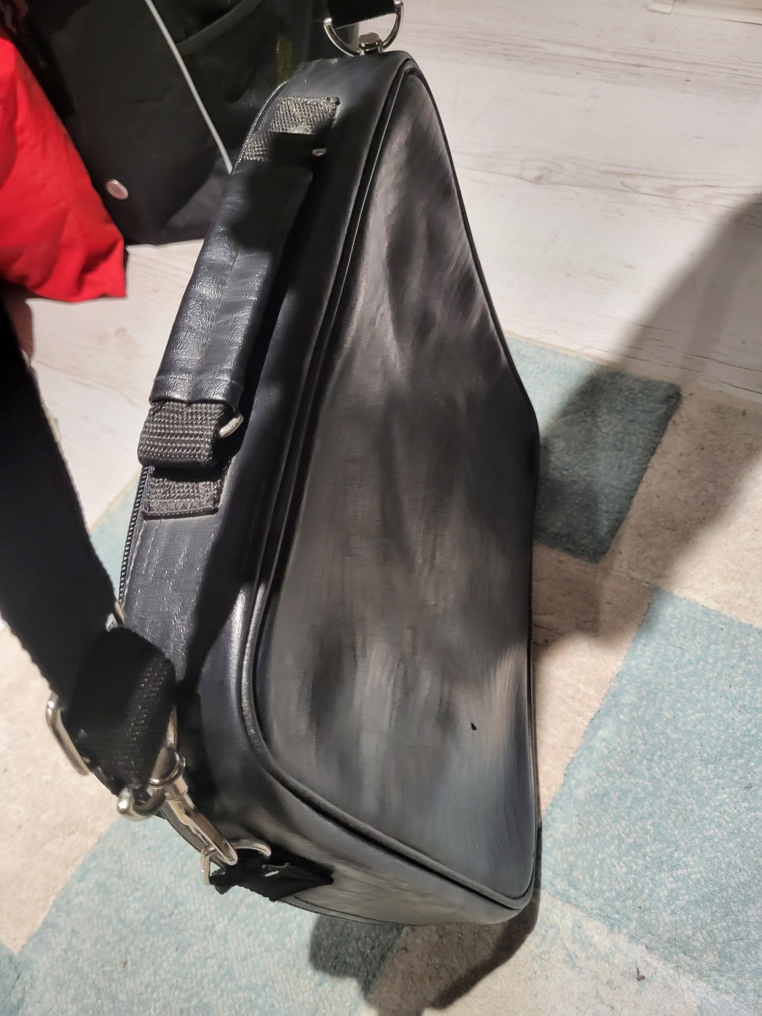 Torba na laptop komputer skóra eko