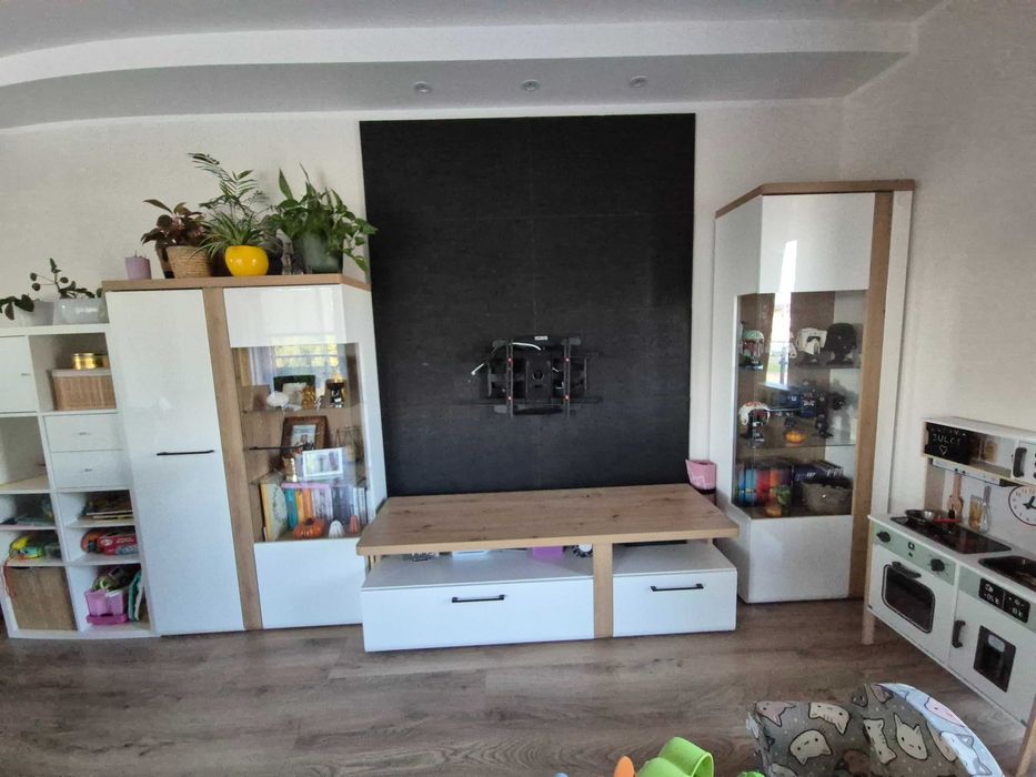 Meble TULUZA – 2 witryny + szafka RTV