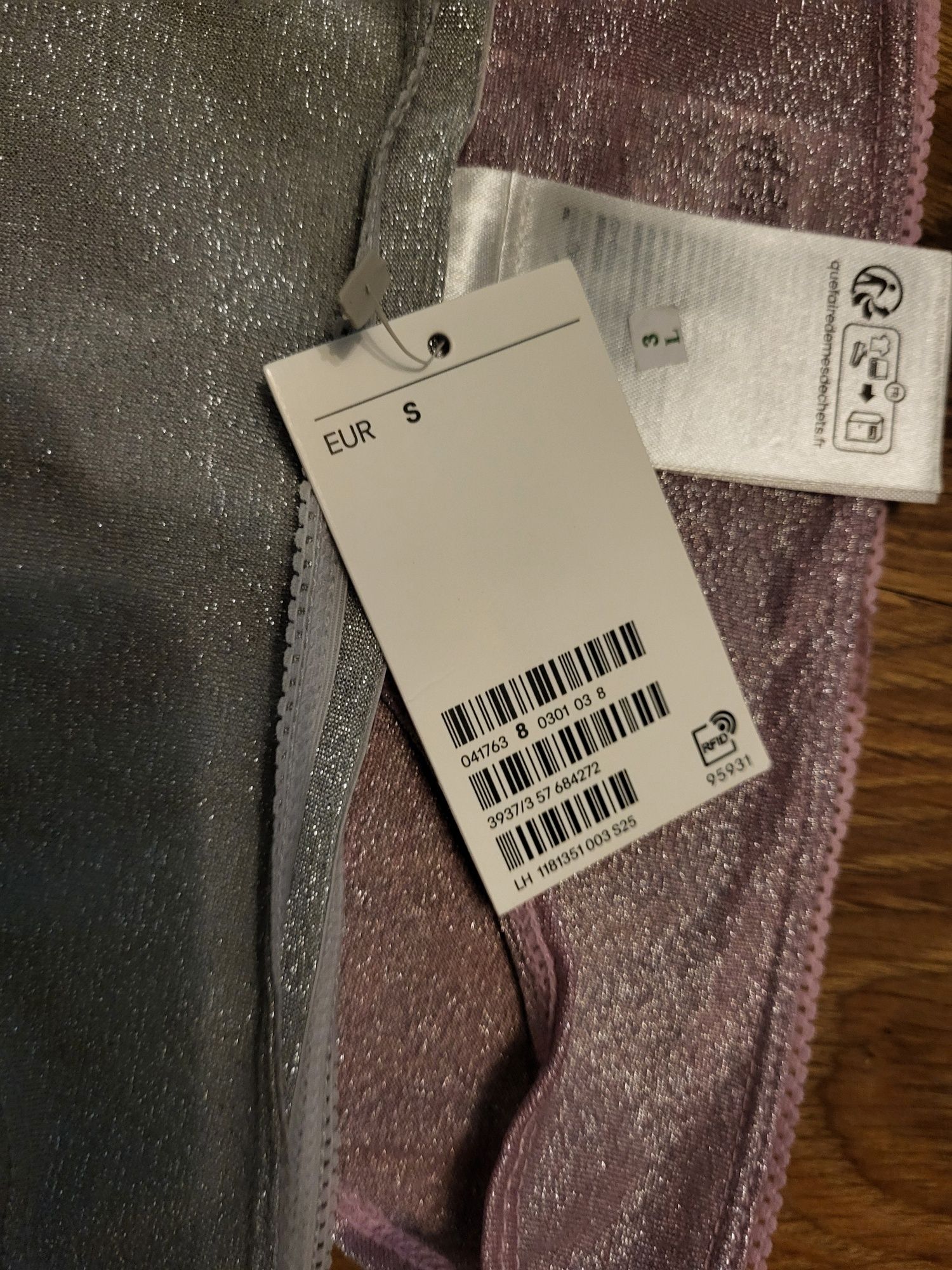 Majtki h&m S 2 pary nowe