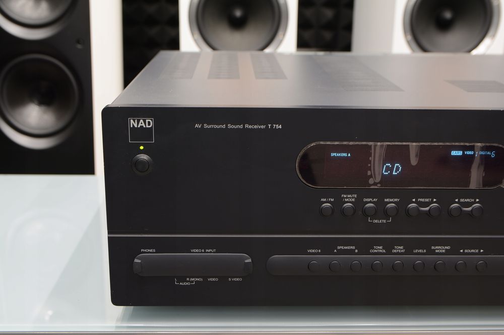 amplituner wzmacniacz do kina domowego 5.1 7.1 stereo NAD T754