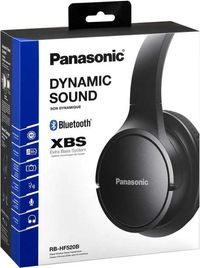 Новые Блютуз наушники Panasonic RB-HF520B Black (RB-HF520BGEK)