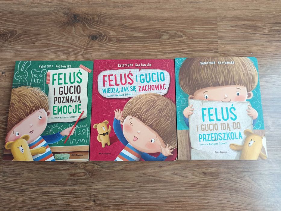 Zestaw książek Feluś i Gucio
