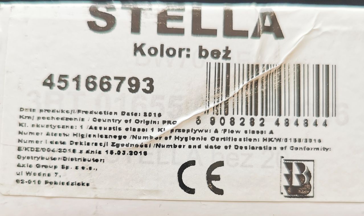 Nowa bateria kuchenna beżową STELLA