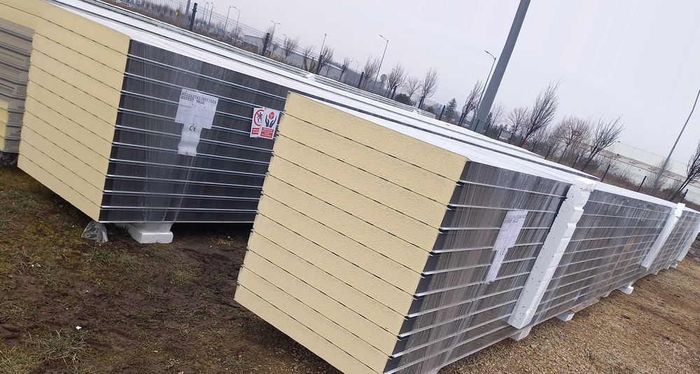 Płyta warstwowa ścienna obornicka płyty warstwowe ścienne 100 PIR