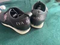 Eva minge polbuty sneakersy czarne 37 buty damskie