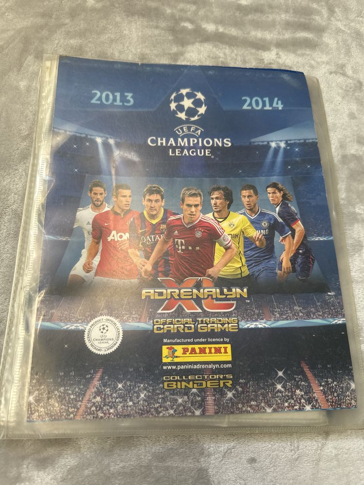Album z 170 kartami piłkarskimi Panini UEFA Champions League 2013/2024