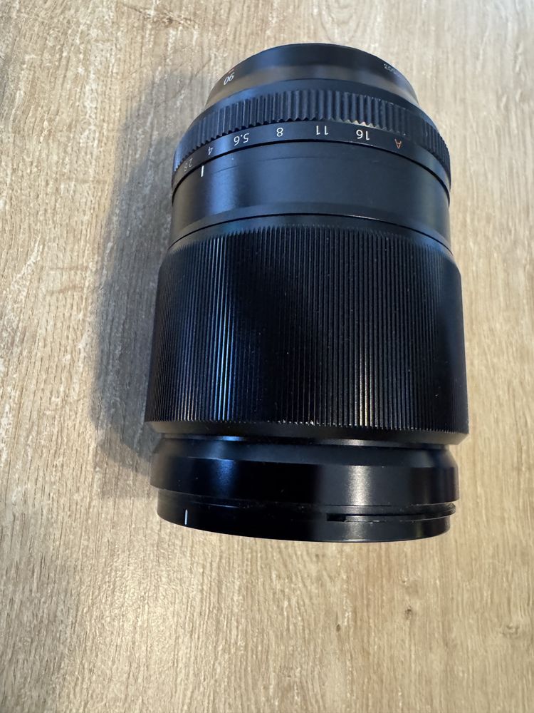 Fujinon XF 90 mm f2.0 LM WR + filtr K&F stan BDB