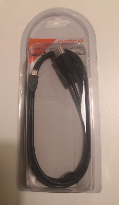 Nowy Kabel HDMI - mikro HDMI audio video dekoder DVD