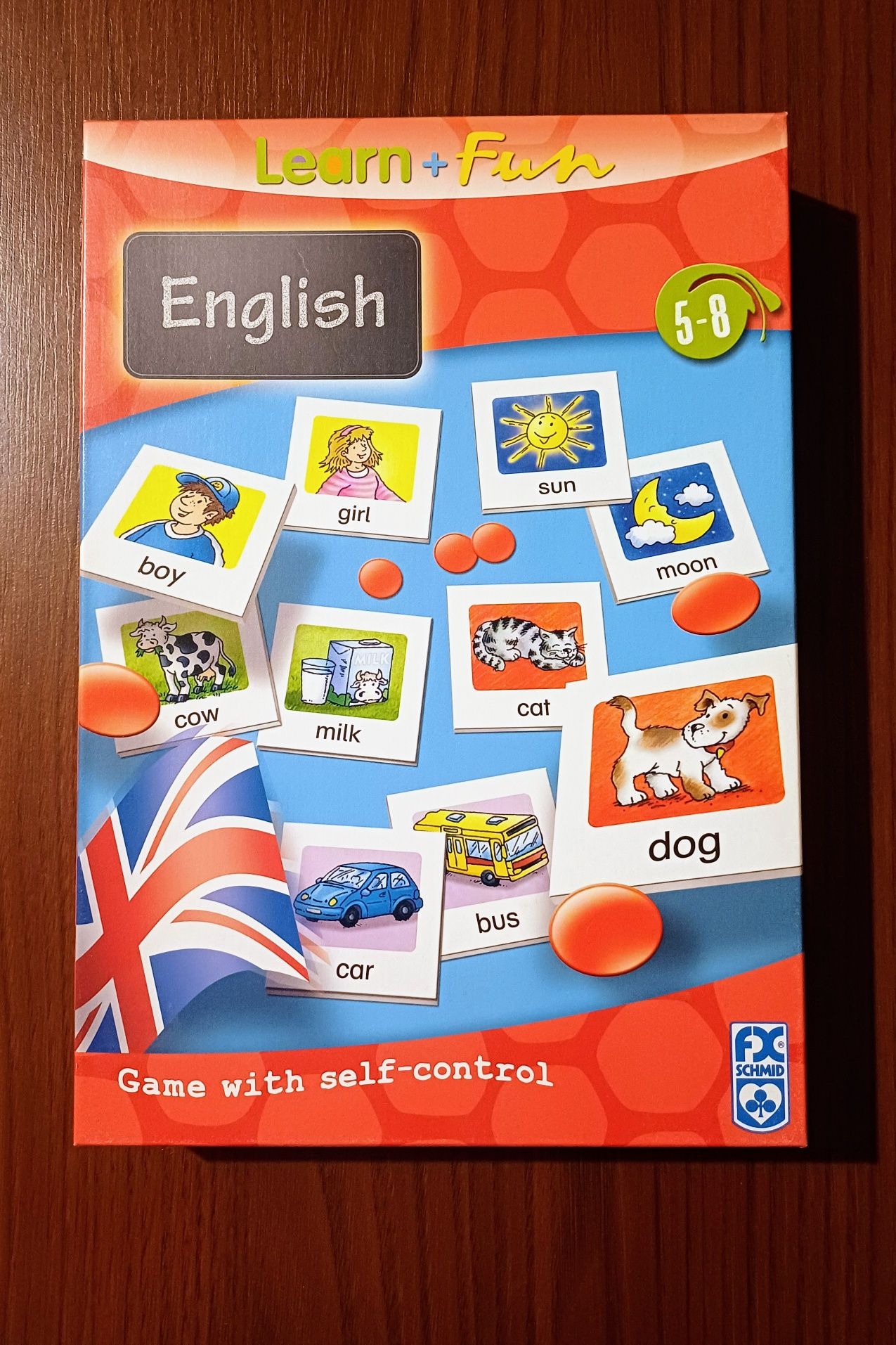 Gra edukacyjna English learn + fun