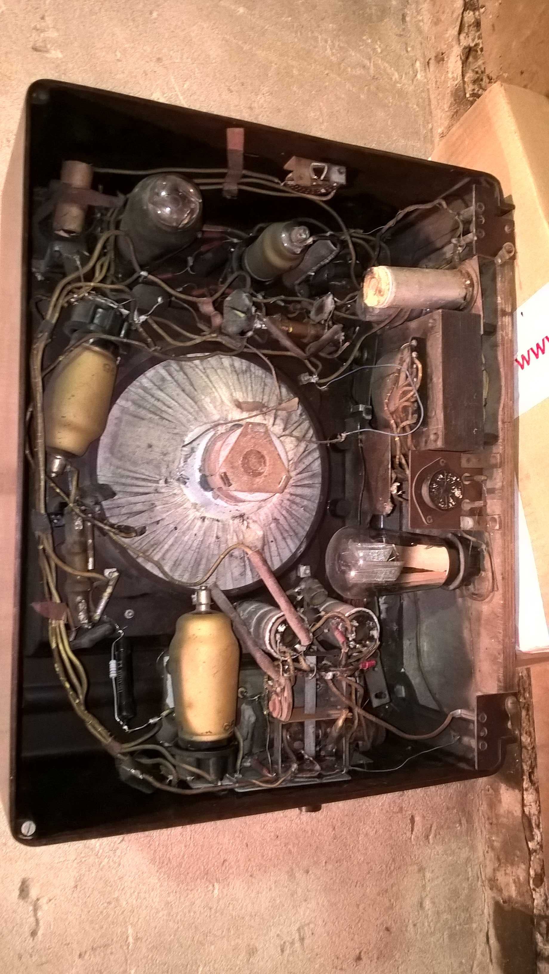 Stare Radio lampowe Kosmos 1939