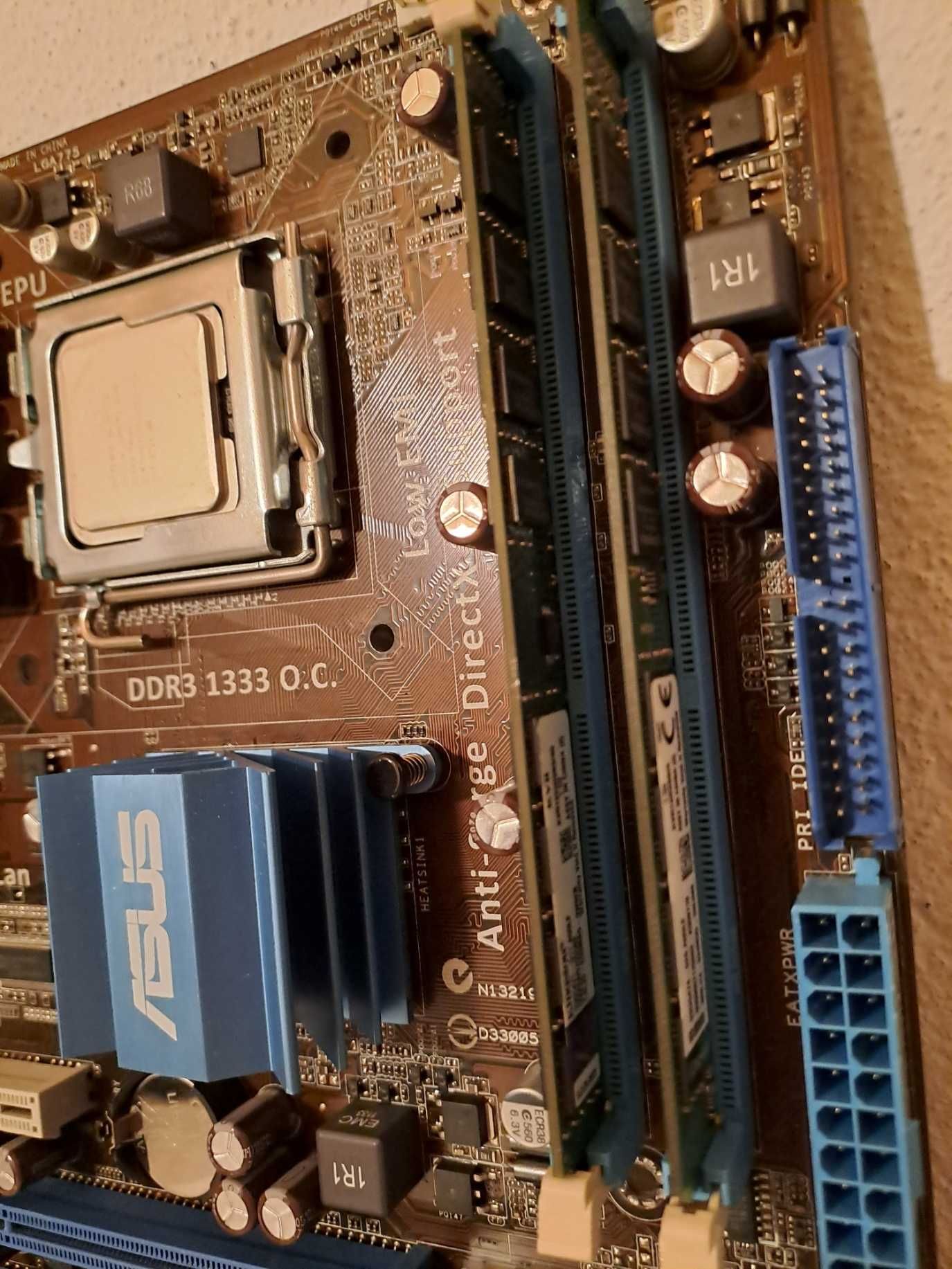 Bundle Core 2 Quad Q9550 / Board Asus P5G41T-M LX / 8GB DDR3 Kingston