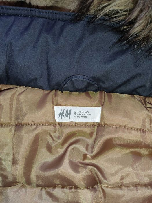 Зимова Тепла Куртка На Хлопчика H&M, Nike Оригінал S-M 14-16 р, 170 см