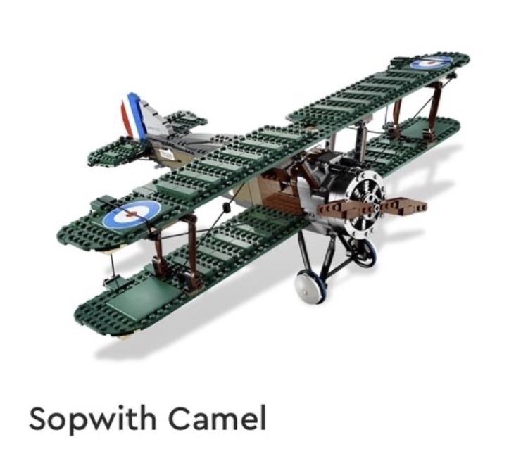 Lego 10226 Sopwhith Camel