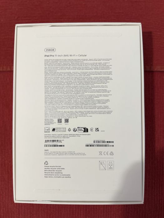 Ipad Pro 11 M4 2024 wi-Fi + Cell 5g.