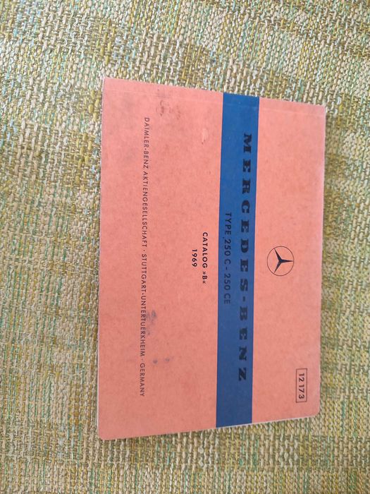 Catalogo Mercedes W114 W115