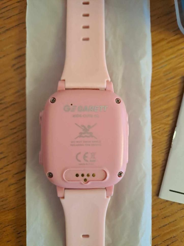 Zegarek różowy gerett twin 4G kids  smartwatch GPS aparat telefon