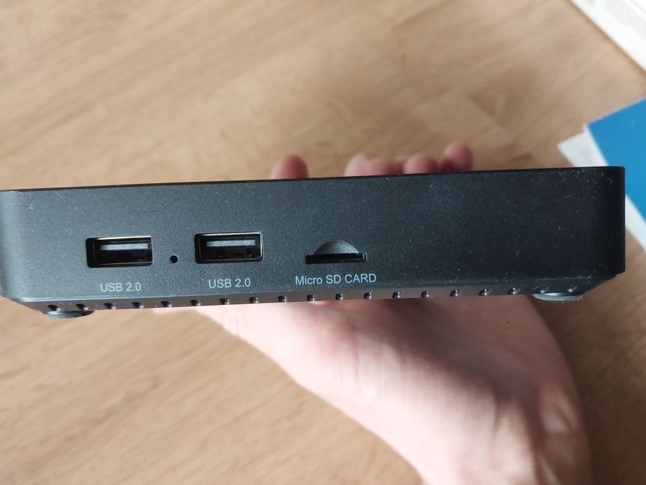 Chromecast Odtwarzacz TV Smart 4K BOX DV8988 Komplet Zasilacz Pilot HD