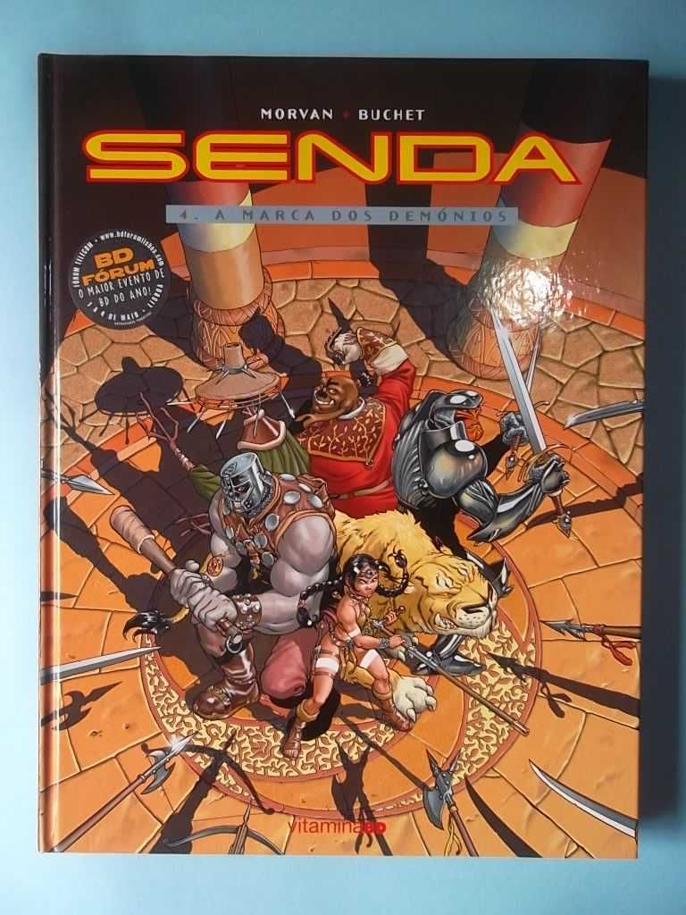 SENDA - Coleção completa 5 volumes - Ed. Vitamina BD
