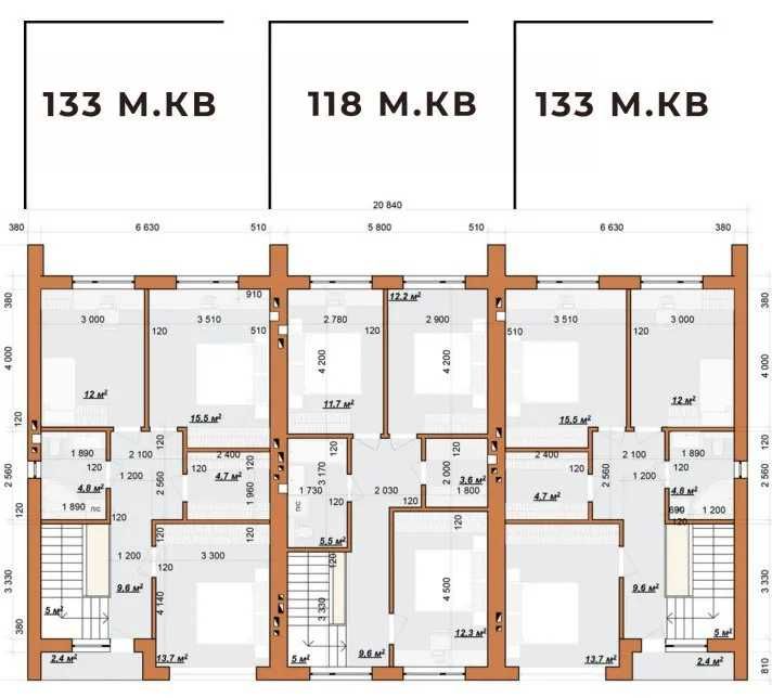 Продається будинок (таунхаус) 118 м2/Скандинавський стиль/Власний ЖЕК