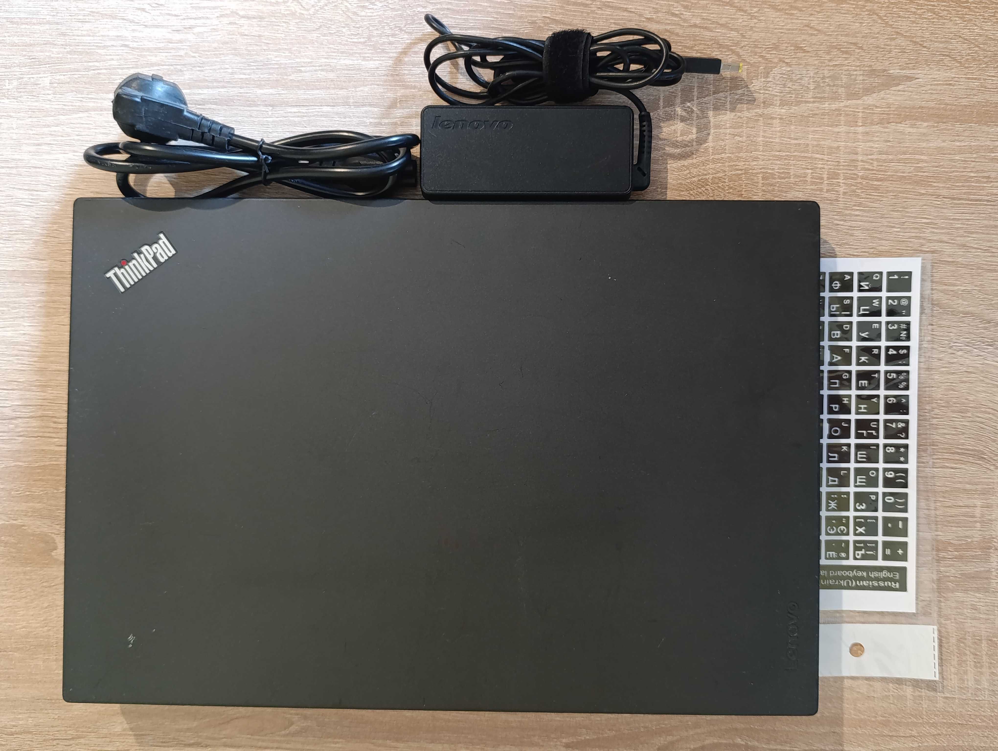 Lenovo ThinkPad P50s | i7, 16 ГБ RAM, SSD 512 ГБ | Зовнішня батарея
