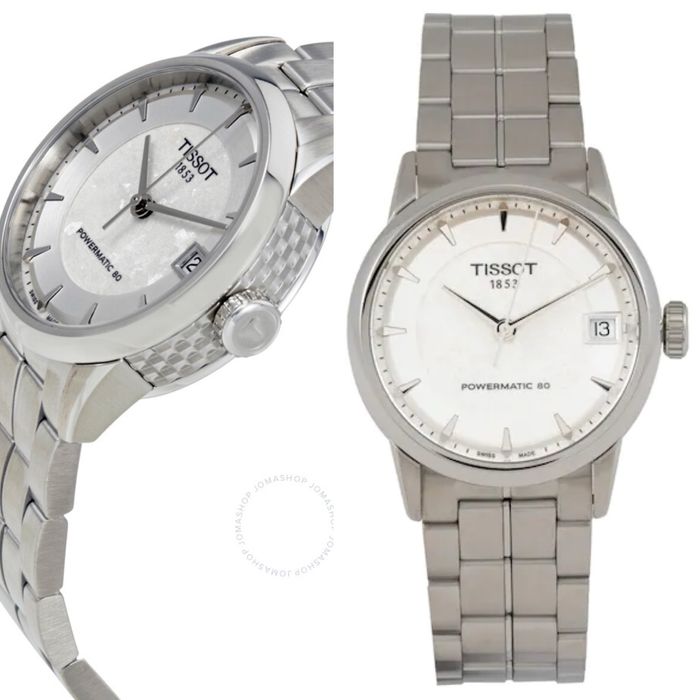 Механічний новий швейцарский годинник часи tissot powermatic 80