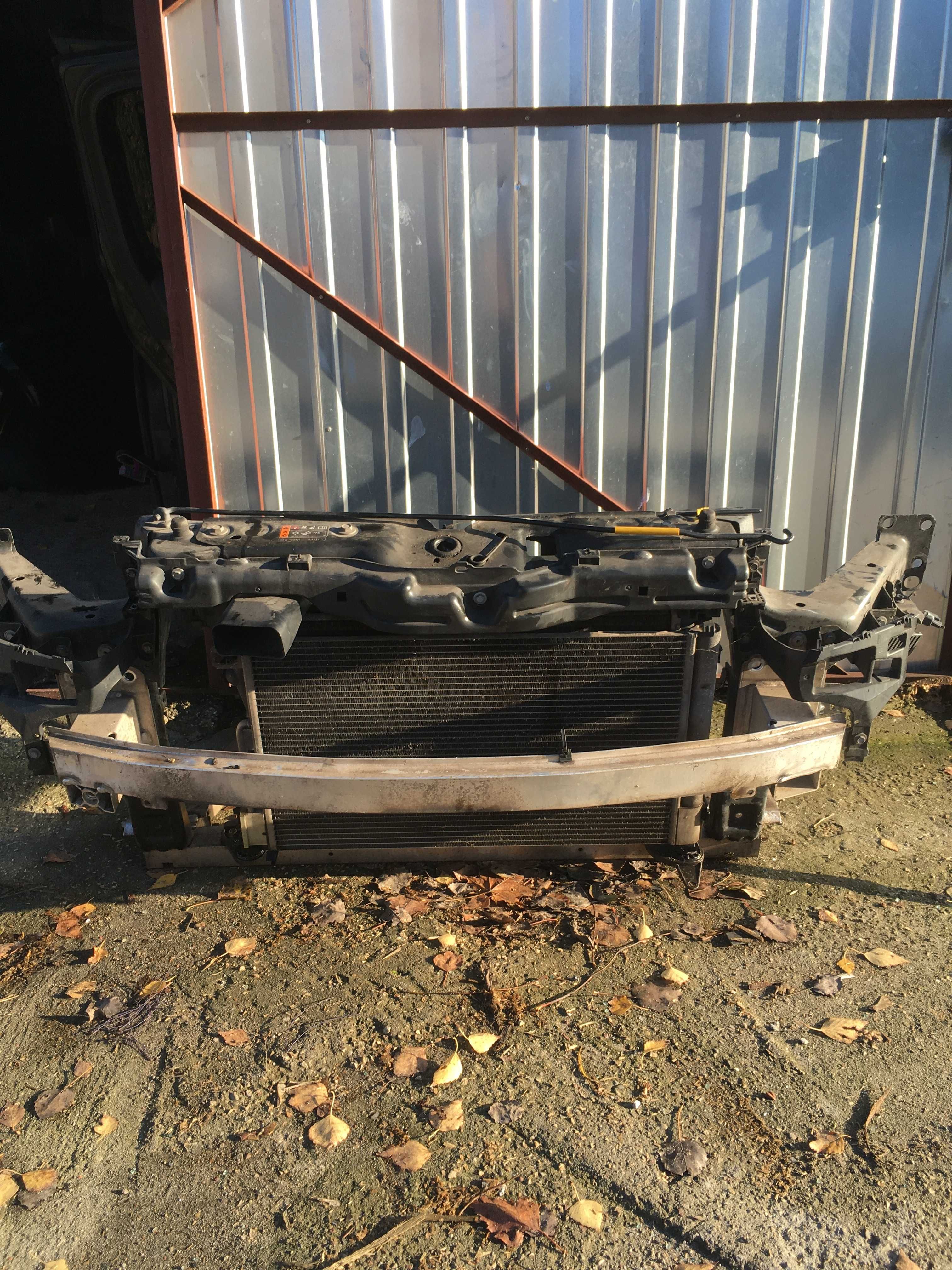 Opel Corsa E 1.2 1.4 pas przedni wzmocnienie czołowe chłodnice komplet