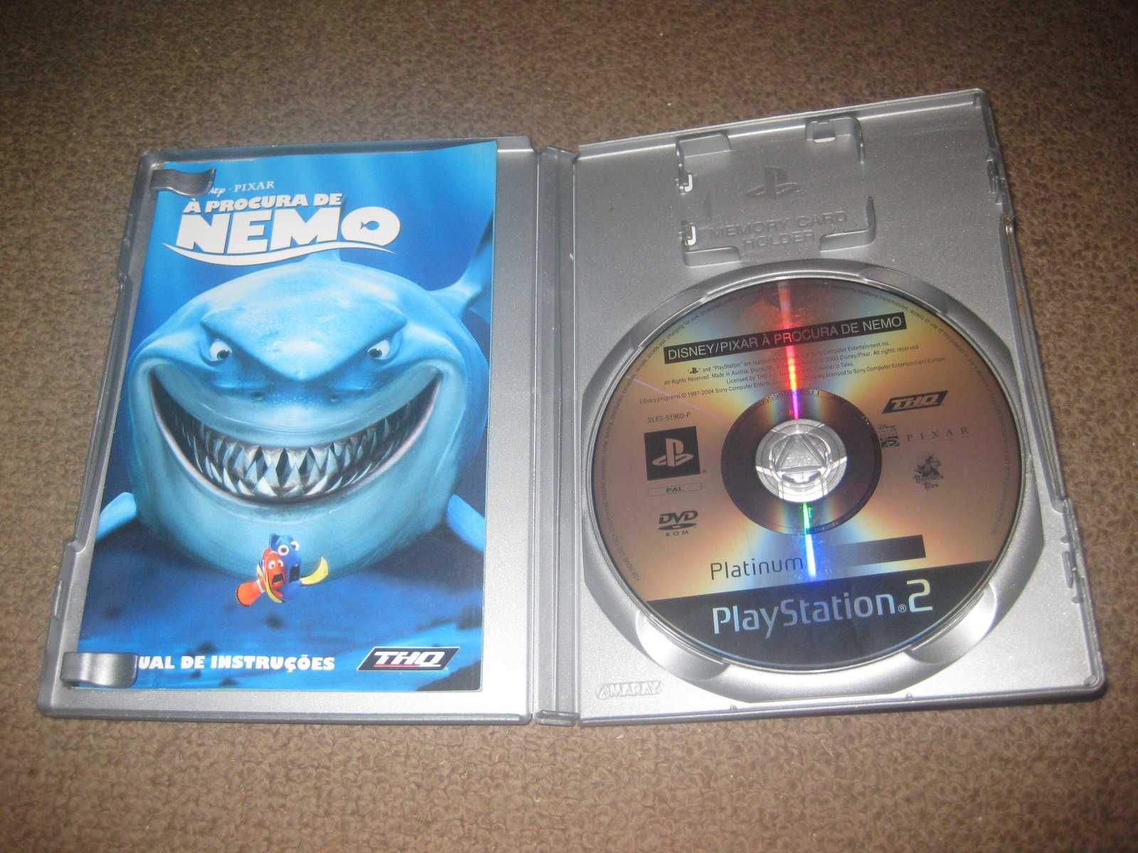 Jogo "Á Procura de Nemo" para Playstation 2/Completo!