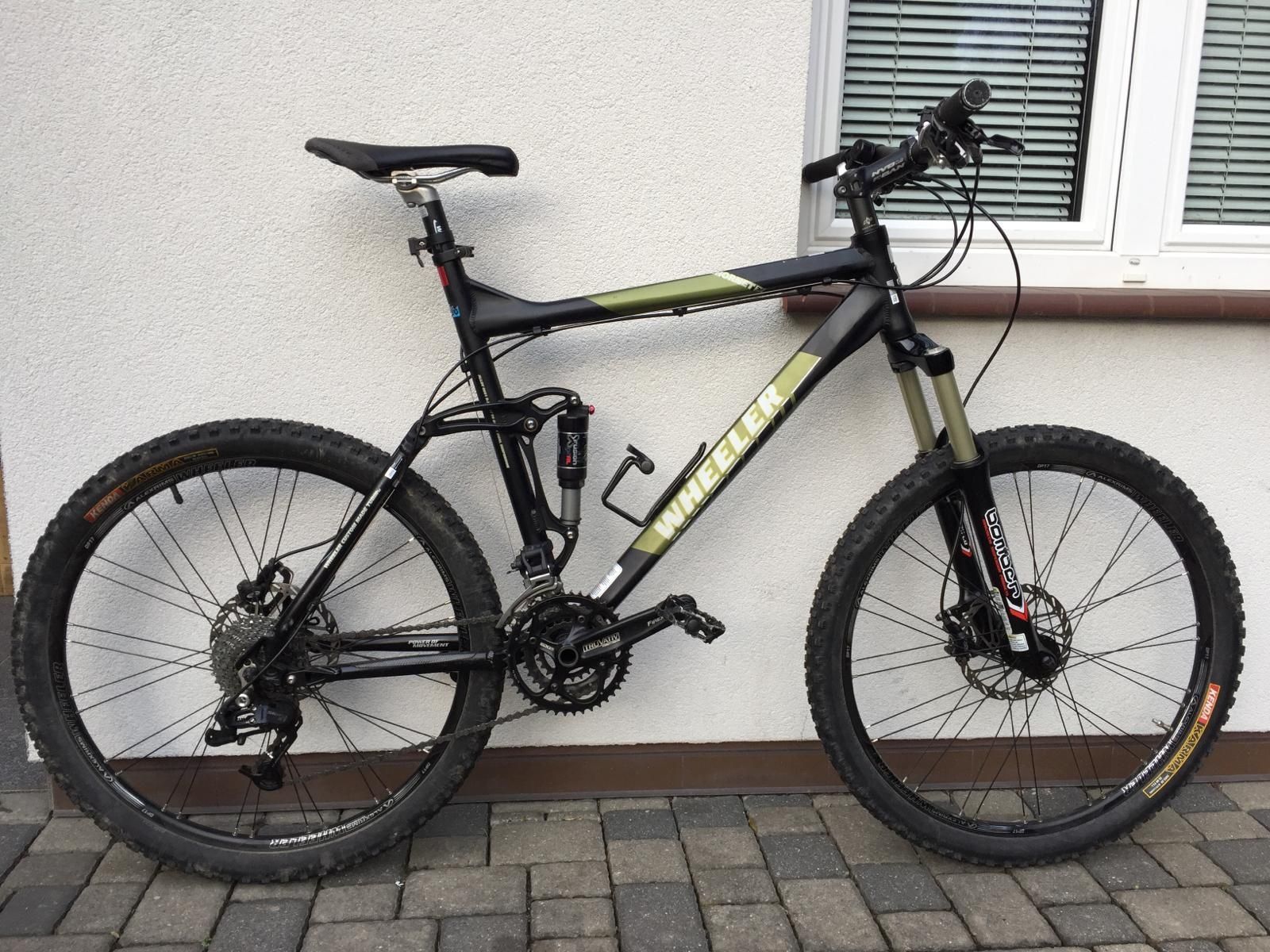 Rower MTB full suspension Wheeler