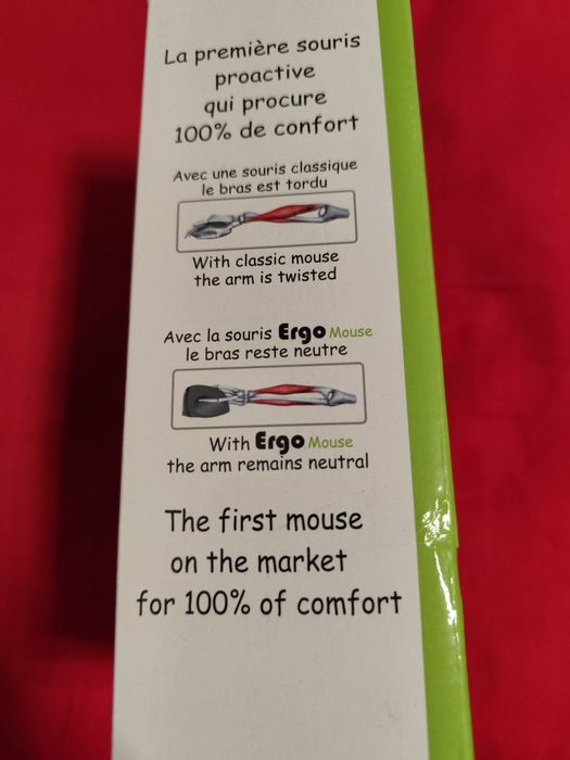 Rato ergonómico para canhotos