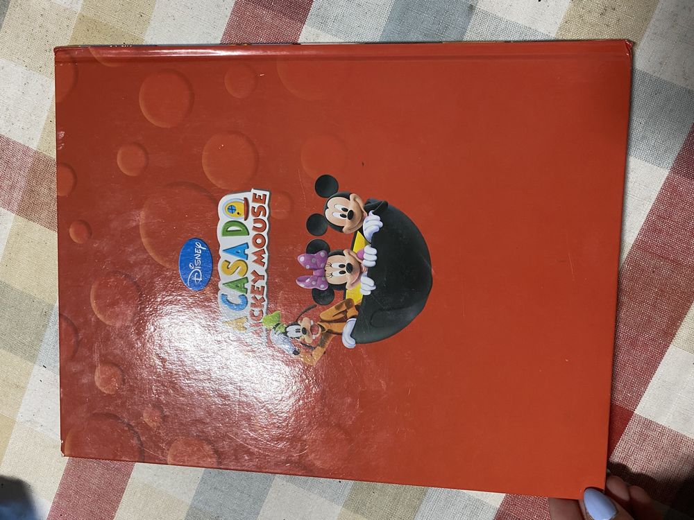 Livro Criança Mickey Mouse