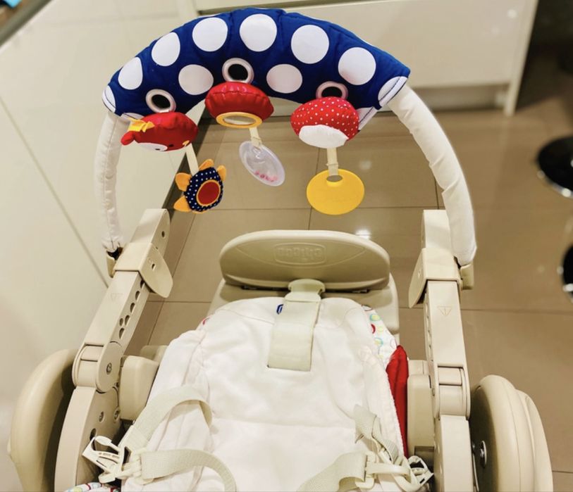 Cadeira da papa/ espreguiçadeira Polly Magic Chicco